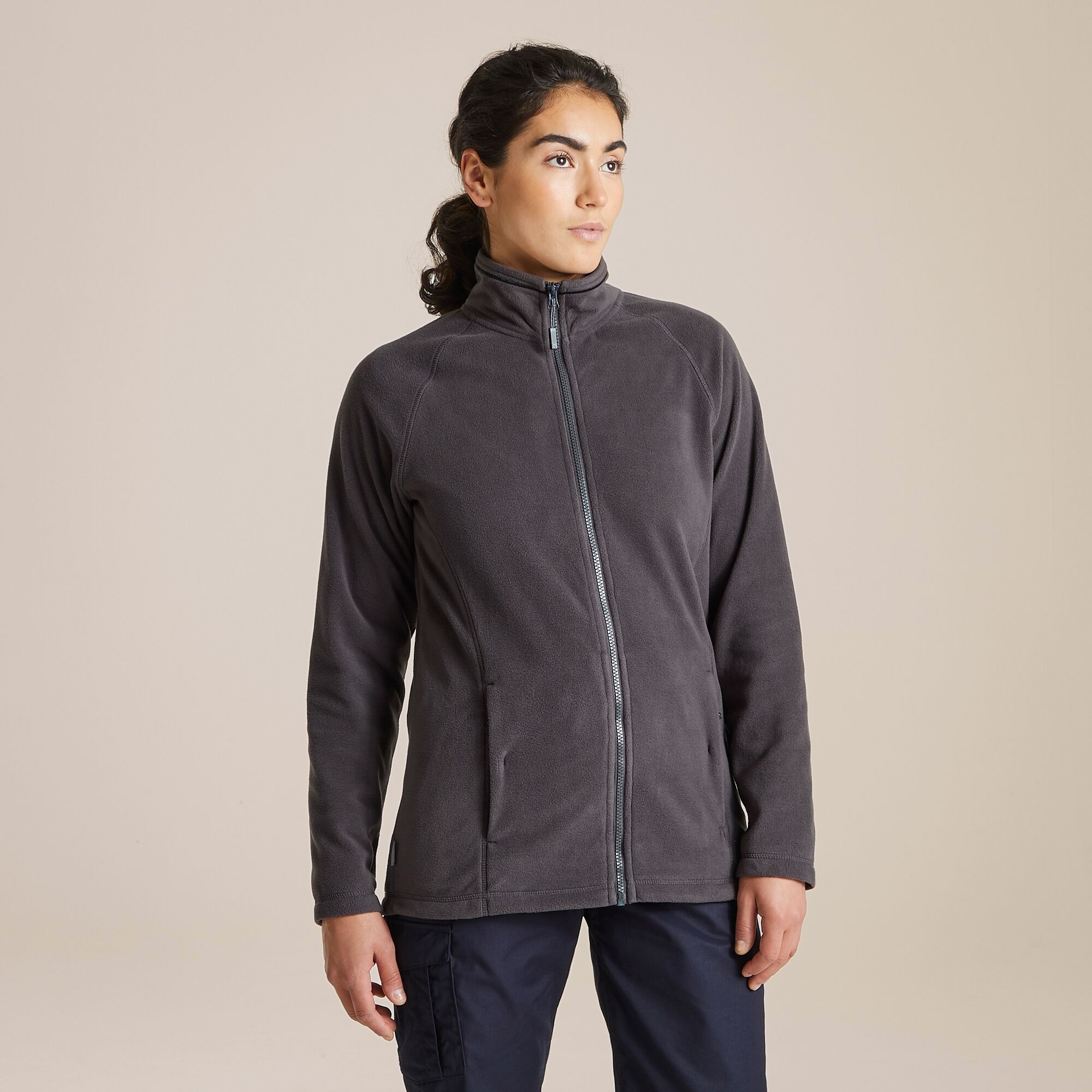 Craghoppers Women's Grey Expert Miska 200 Fleece Jacket Size: 18