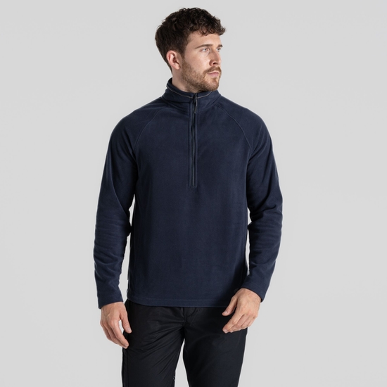 Expert Corey 200 Fleece Half Zip Fleece Dark Navy