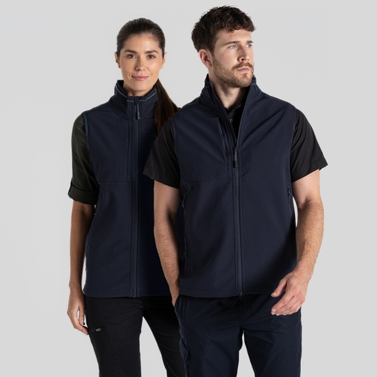 Expert Basecamp Softshell Vest Dark Navy