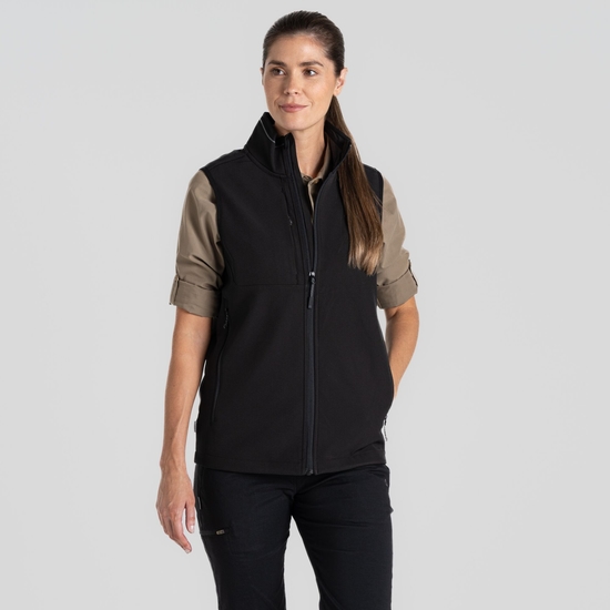 Expert Basecamp Softshell Vest Black