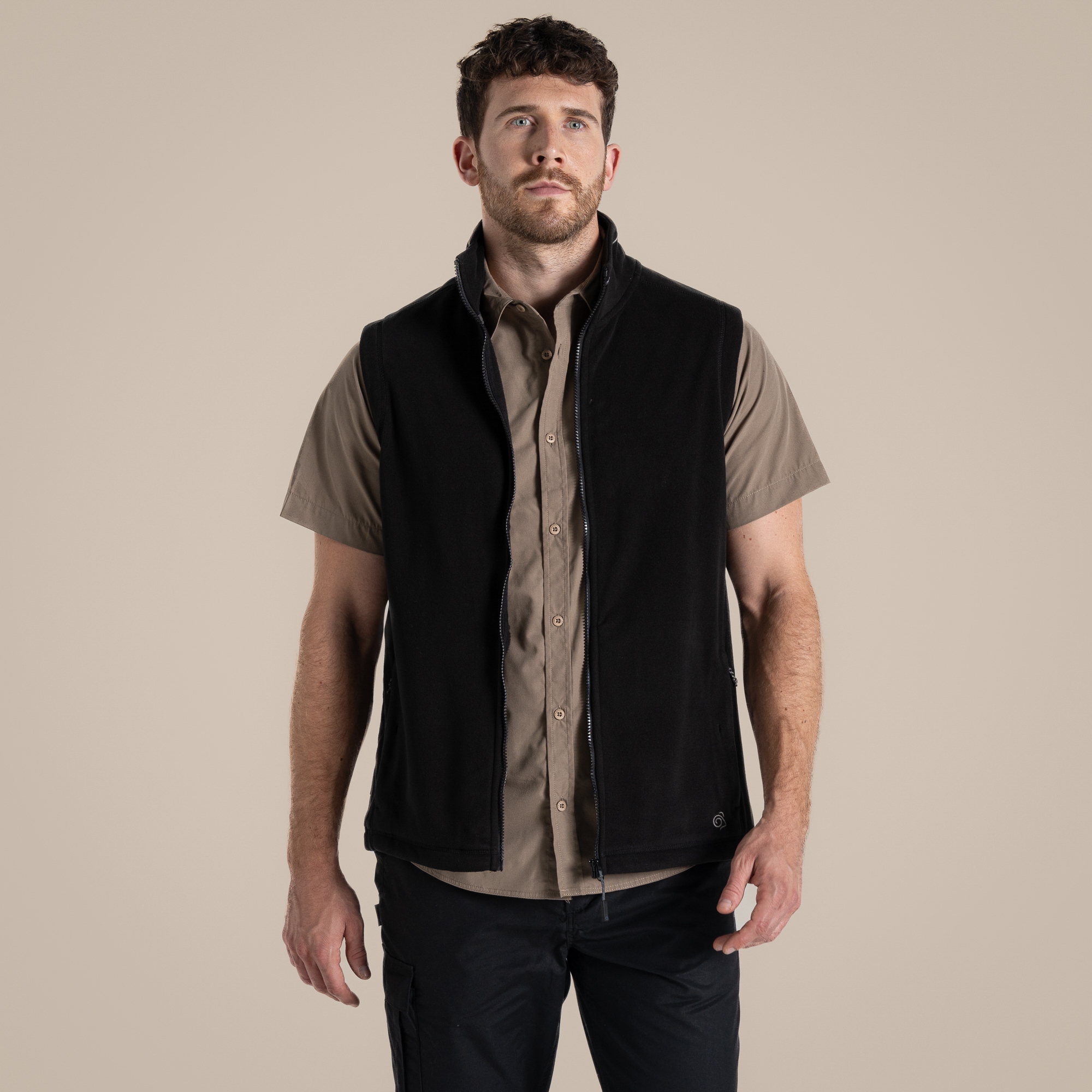 Craghoppers Men's Black Expert Corey Fleece Vest Size: S
