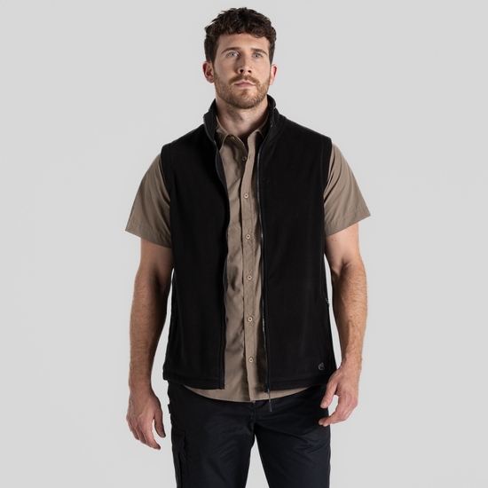 Men's Expert Corey Fleece Vest Black