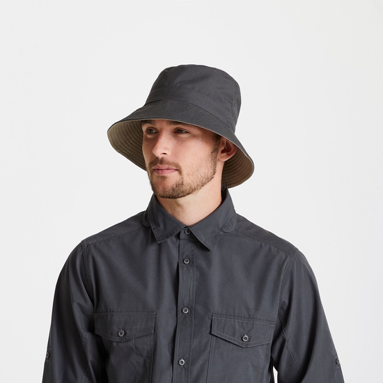 Unisex Expert Kiwi Sun Hat Carbon Grey