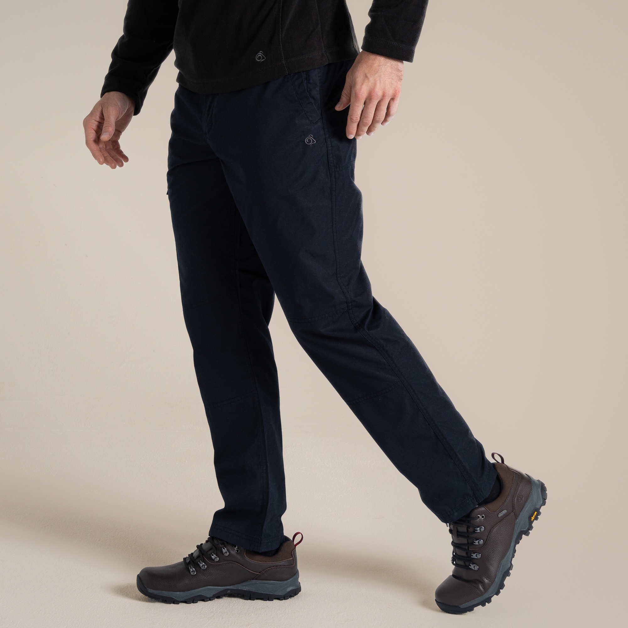 Craghoppers Men's Navy Expert Kiwi Tailored Trousers Size: 32R