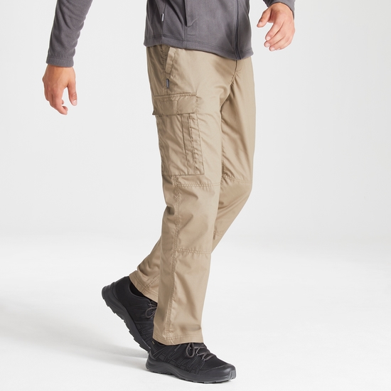Men's Expert Kiwi Tailored Trousers Pebble
