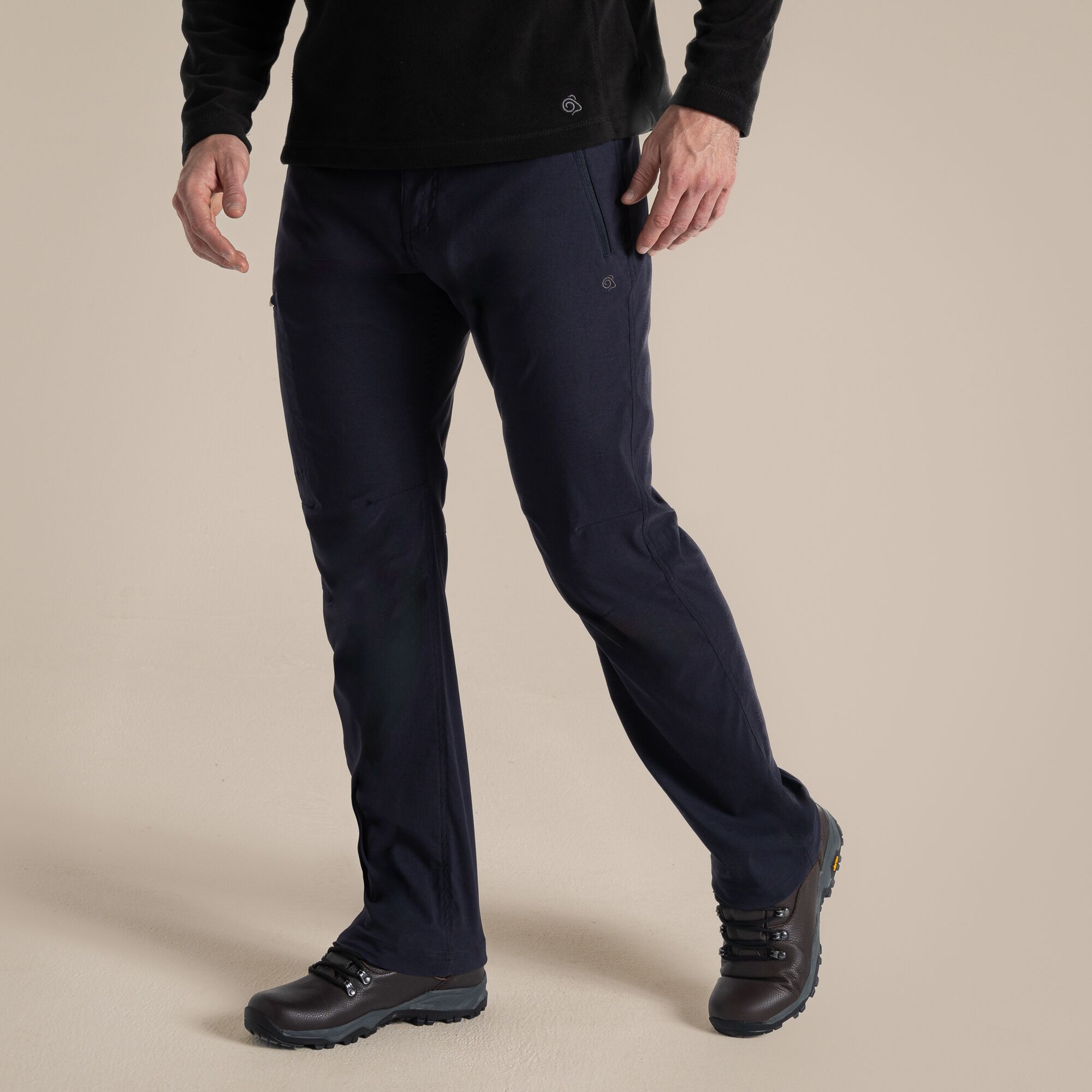 Craghoppers Men's Navy Expert Kiwi Pro Stretch Trousers Size: 38R