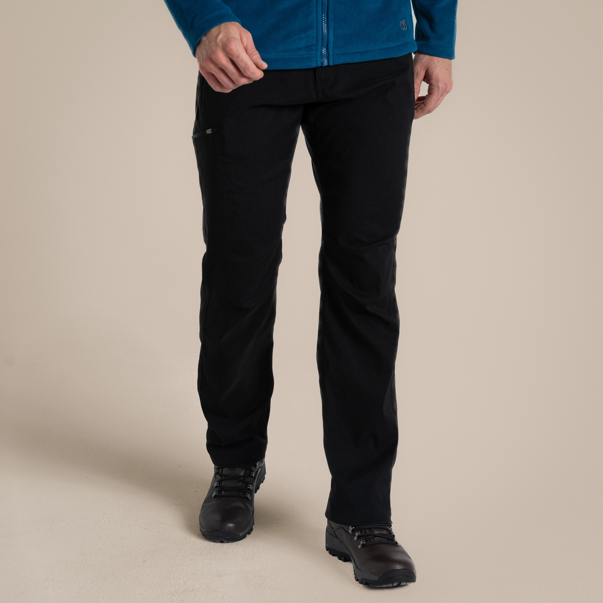 Expert Mens Kiwi Pro Stretch Trousers - Black | Craghoppers