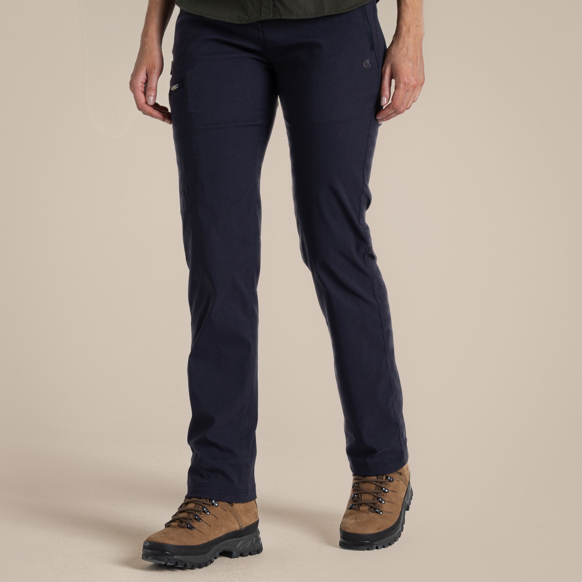 Craghoppers Women's Navy Expert Kiwi Pro Stretch Trousers Size: 10L