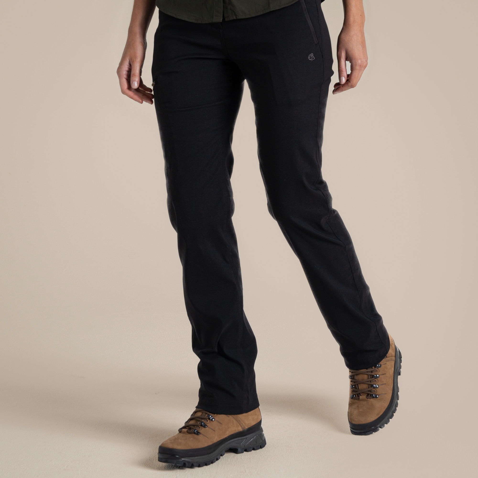 Craghoppers Women's Black Expert Kiwi Pro Stretch Trousers Size: 16L