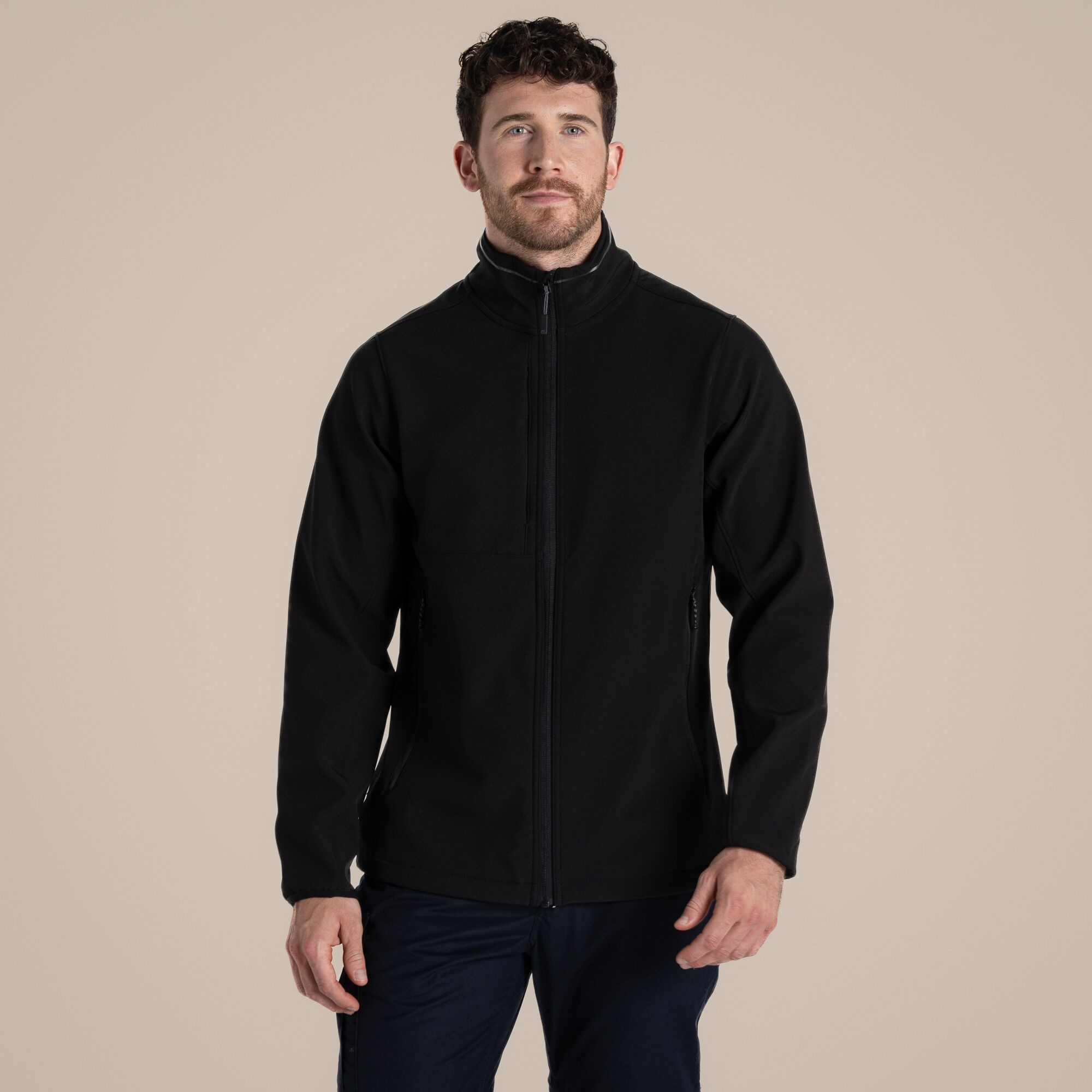 Craghoppers Men's Expert Softshell Jacket: : :, Colour: Bla Black 3XL - Outdoor Action - Image 4