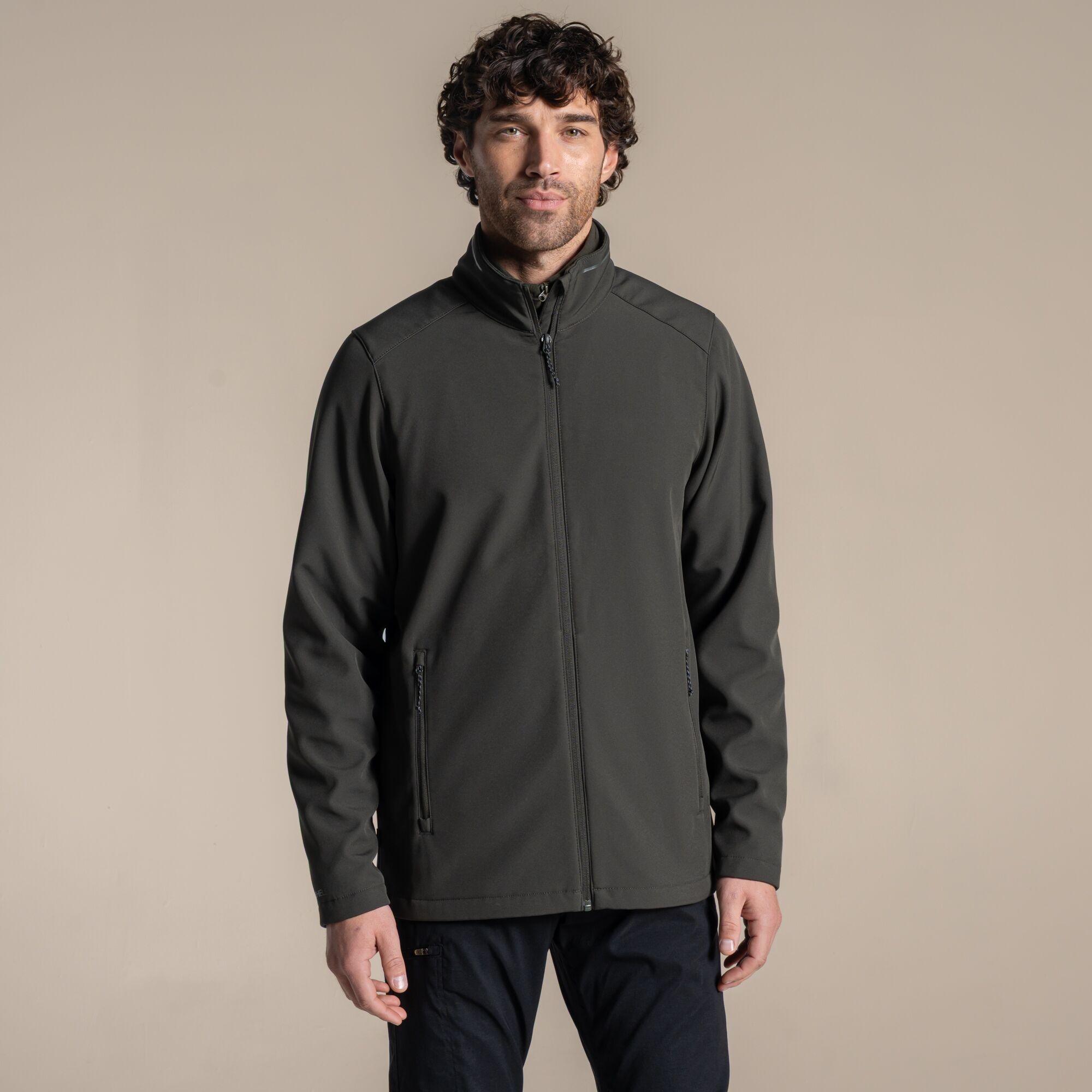 Craghoppers Men's Green Expert Basecamp Ii Softshell Jacket Size: L