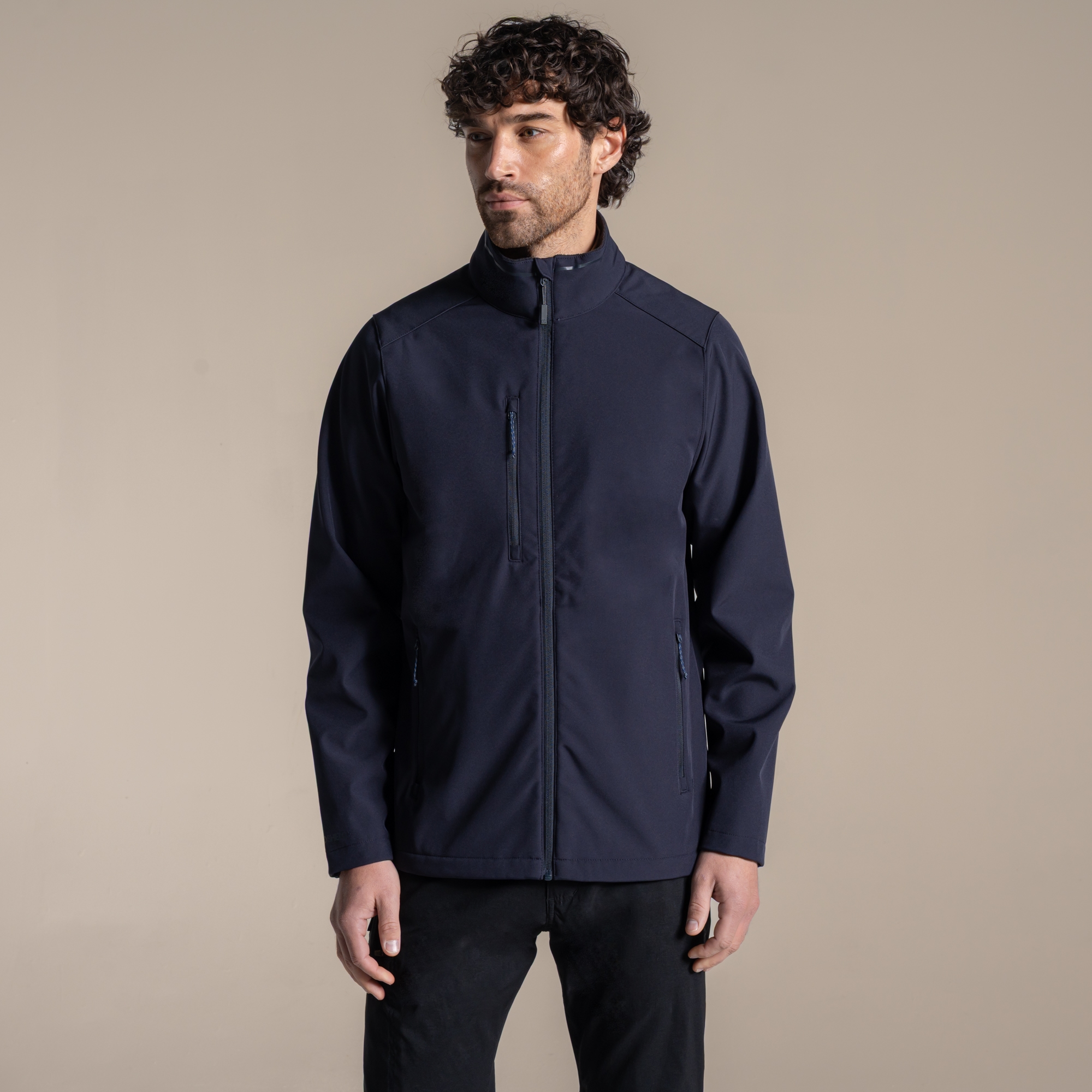 Craghoppers Men's Navy Waterproof Expert Kiwi 3-Layer Softshell Jacket Size: Xxl