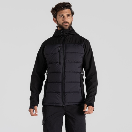 Men's Castleford Hybrid Workwear Jacket Black