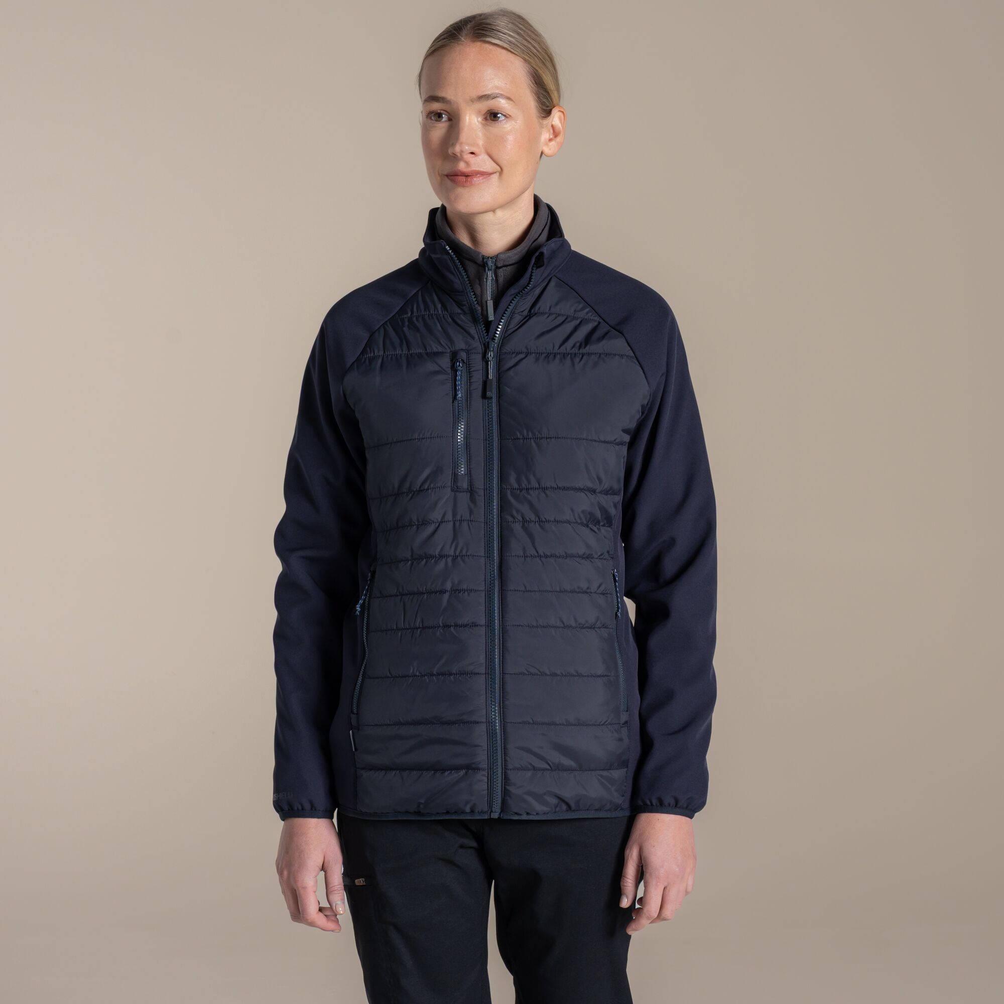 Craghoppers Women's Navy Expert Compresslite Hybrid Jacket Size: 20