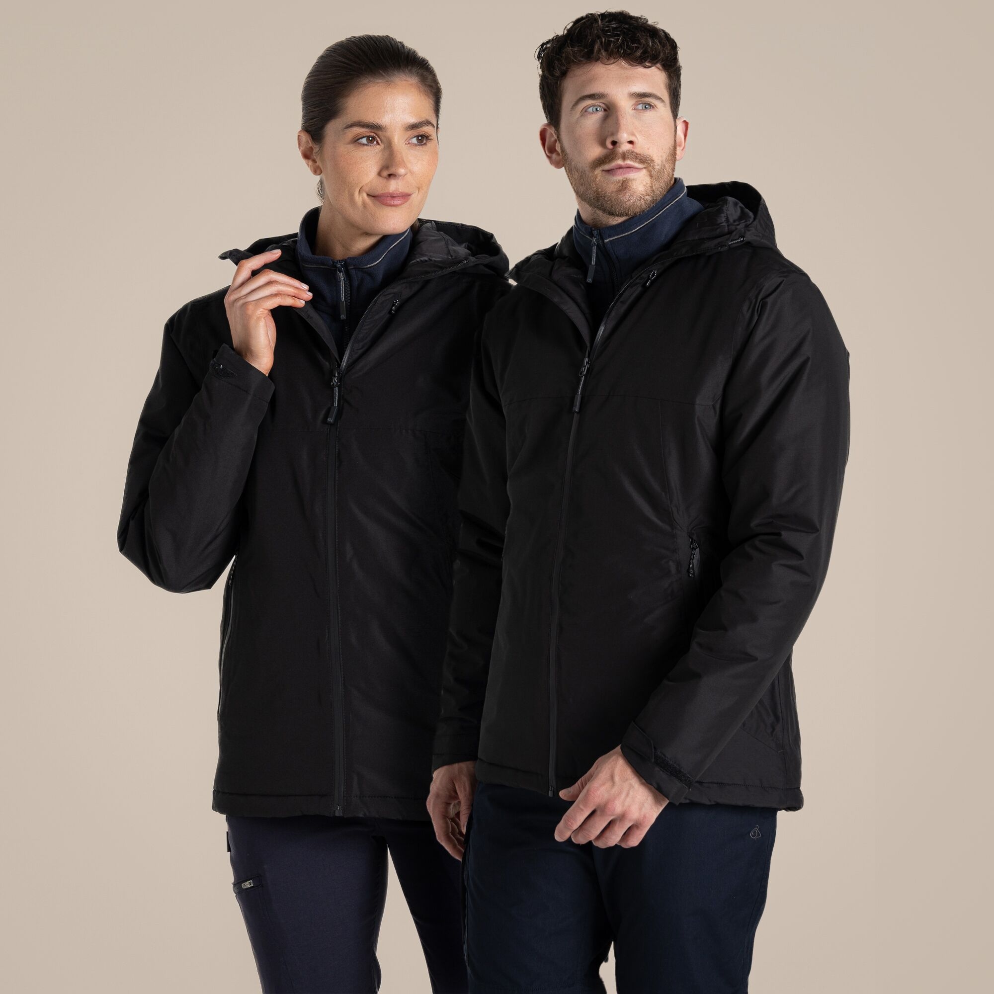 Craghoppers Unisex Black Expert Thermic Insulated Jacket Size: Xxxl