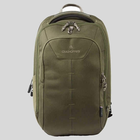 Anti-Theft Backpack 30L Woodland Green 