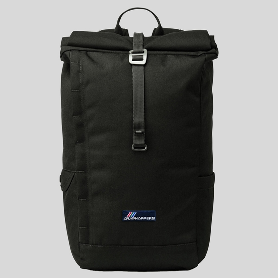 16L Kiwi Classic Rolltop Backpack Black