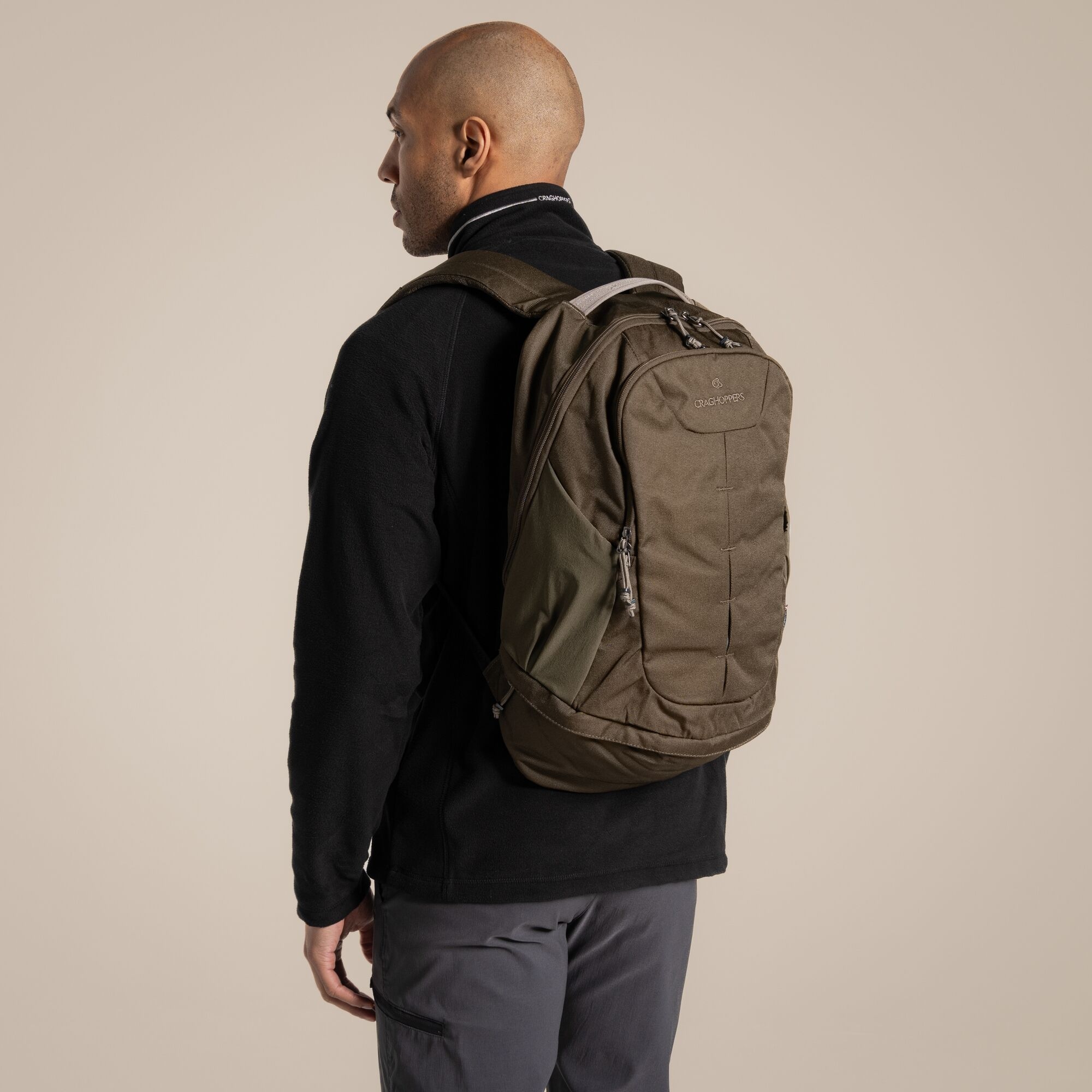 Craghoppers Unisex Green 25L Anti-Theft Backpack Size: Single