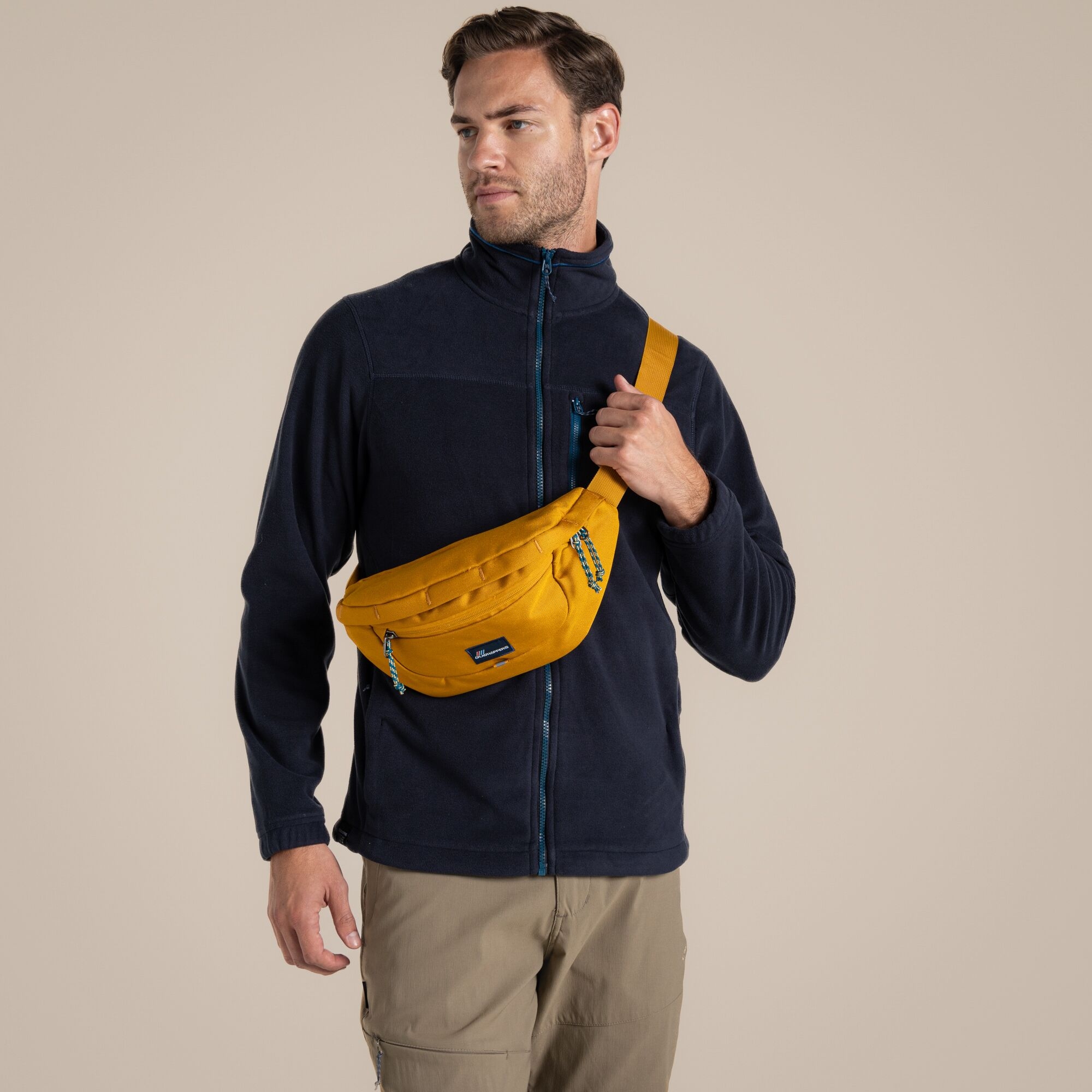 Craghoppers Unisex Yellow 1.5L Kiwi Classic Bum Bag Ii Size: Single