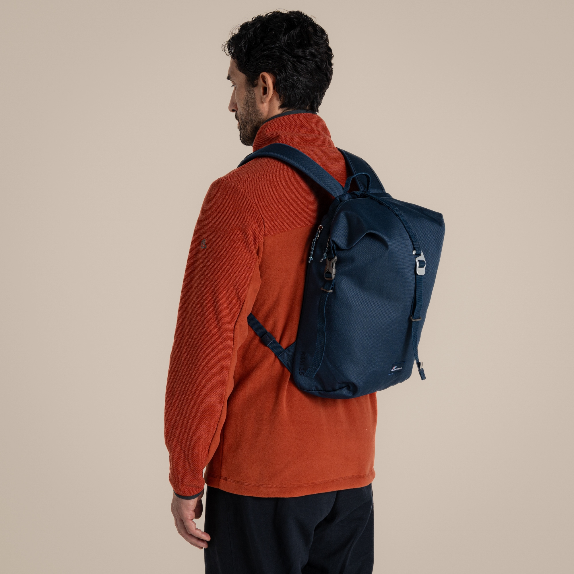 Craghoppers Unisex Blue 16L Kiwi Classic Rolltop Backpack Ii Size: Single