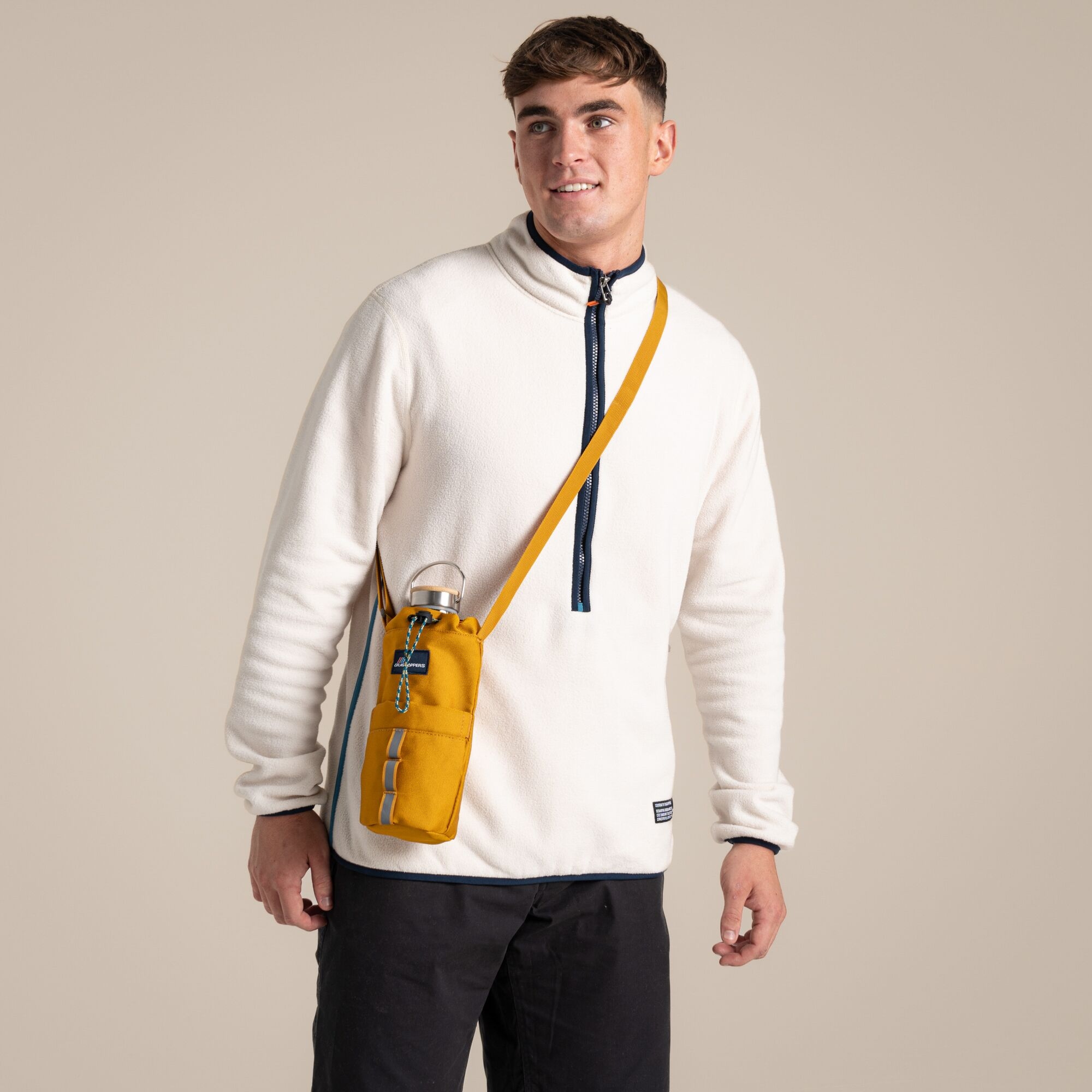 Craghoppers Unisex Yellow Kiwi Bottle Bag Ii Size: Single
