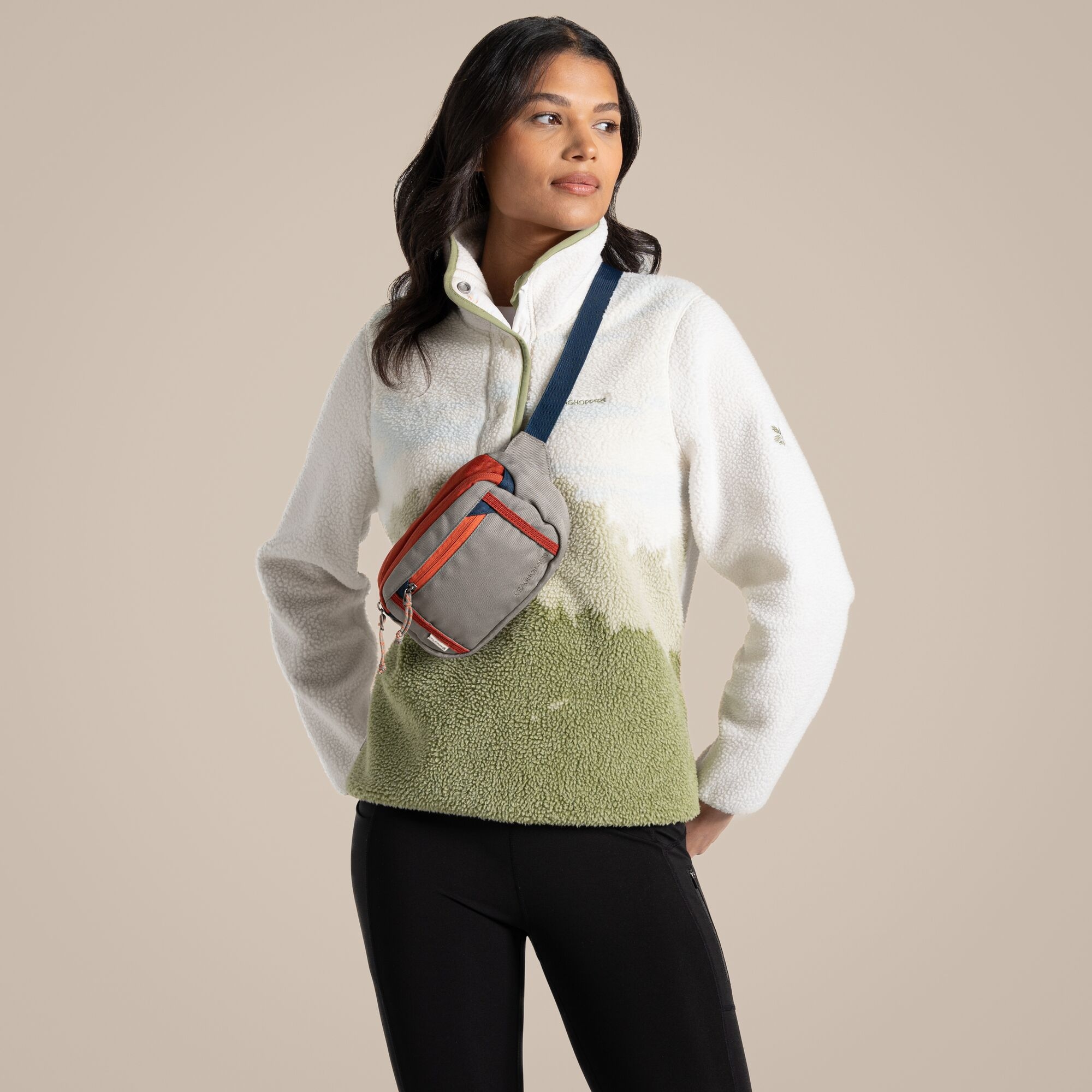Craghoppers Unisex Green National Trust Kiwi Waistpack Size: Single