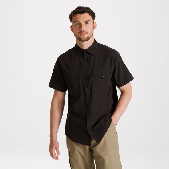 Men's Expert Kiwi Short Sleeved Shirt Black