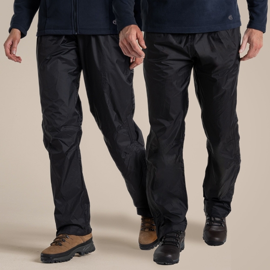 Unisex Expert Packable Overtrouser Black