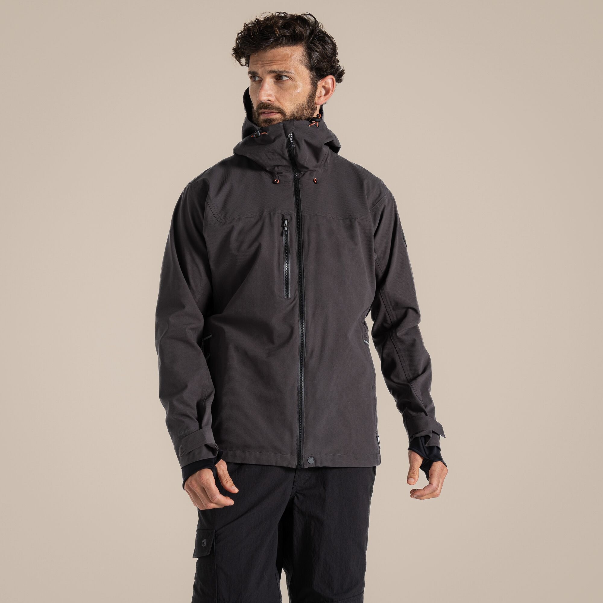 Craghoppers Men's Grey Richmond Stretch Workwear Jacket Size: M