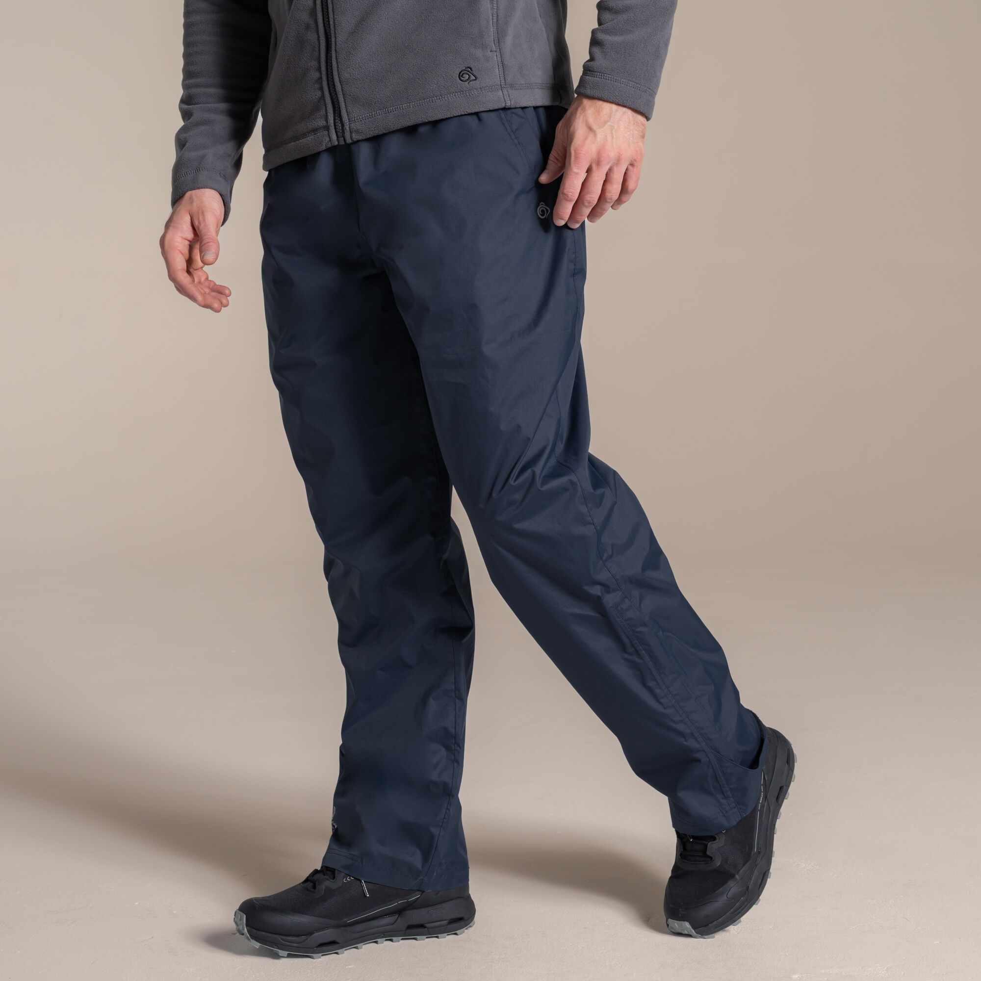 Craghoppers Unisex Blue Expert Packable Overtrousers Ii Size: S - Regular