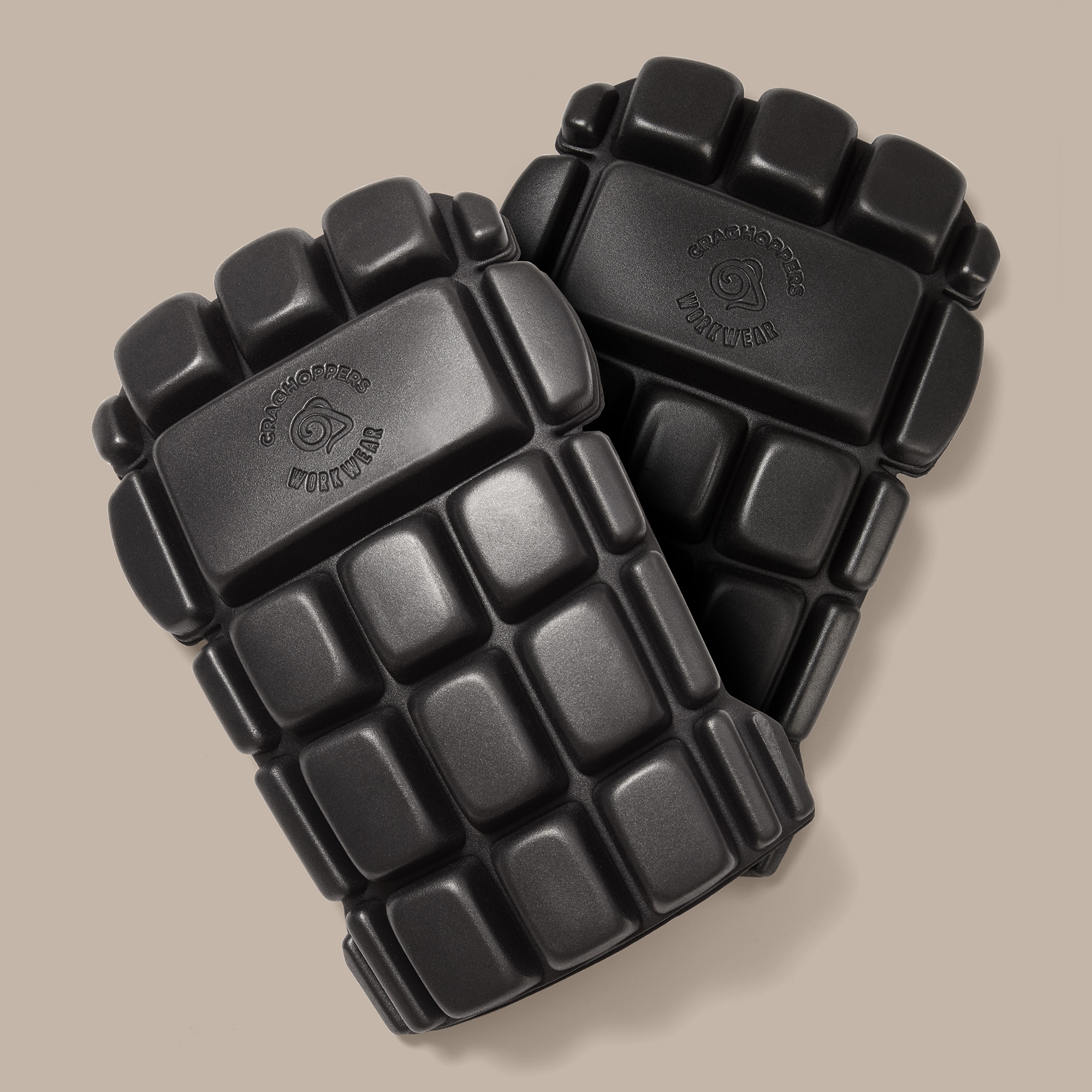 Craghoppers Unisex Black Normanton Knee Pads Size: Single