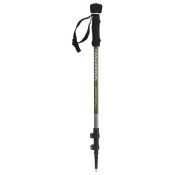 overextended trekking pole