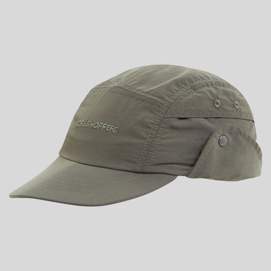 Nosilife Desert Hat II für Kinder, Unisex Woodland Green