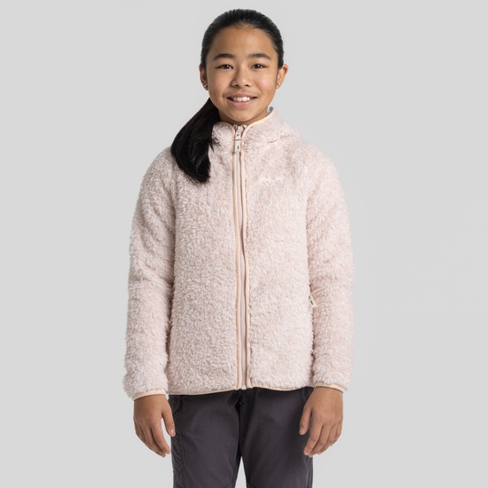 Kid's Kaito Hooded Jacket Pink Dusk Marl