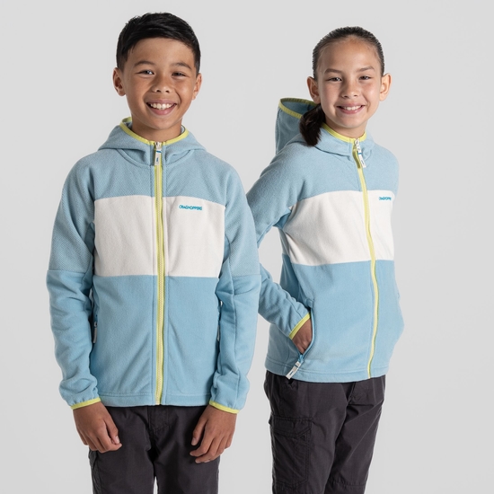 Kid's Bindloe Hooded Fleece Jacket Sky Blue