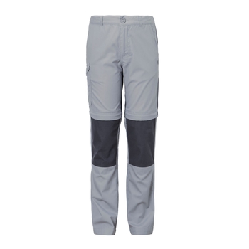 Kiwi Cargo Convertible Trousers - Cement