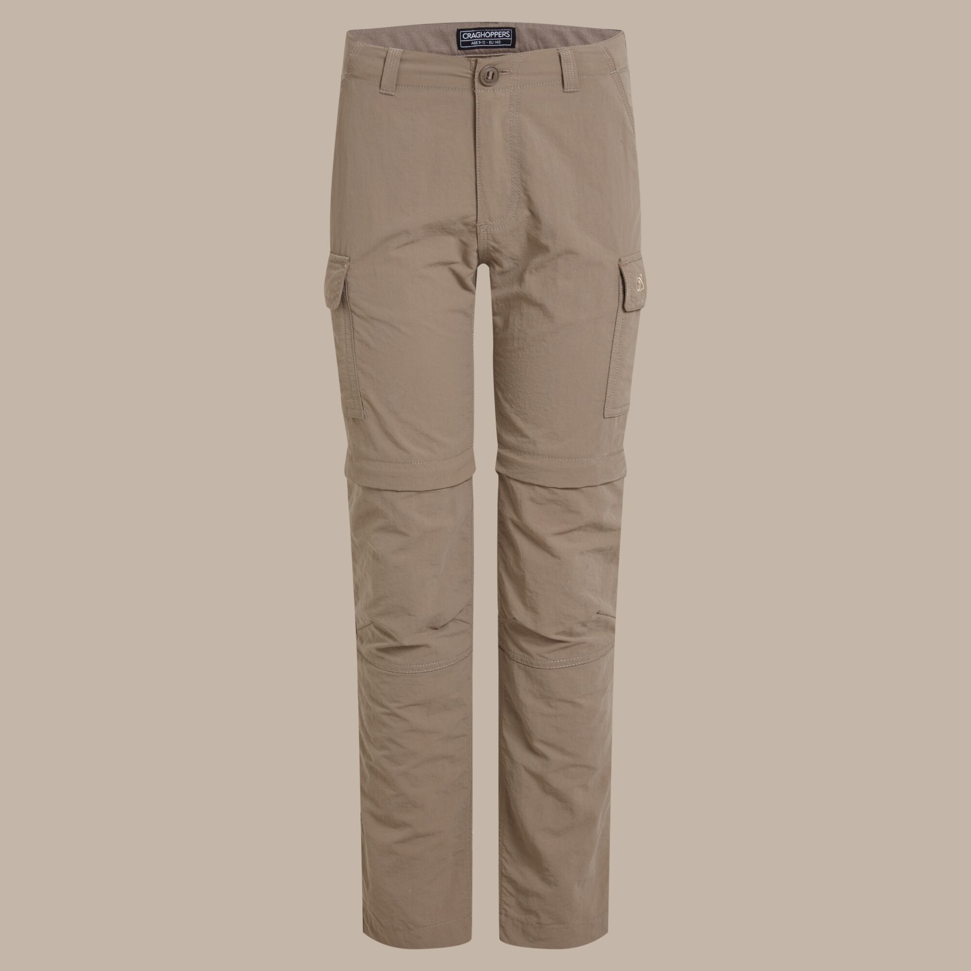 Craghoppers NosiLife Convertible Hose Für Kinder, Nylon Beige, Größe, 9-10yrs
