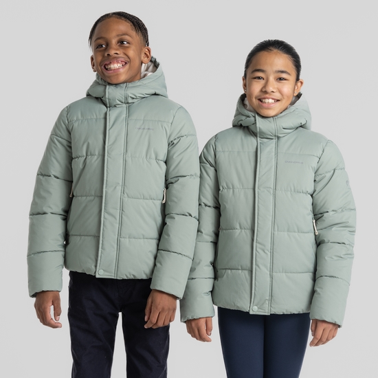 Kid's Brandon Hooded Jacket Meadow Haze