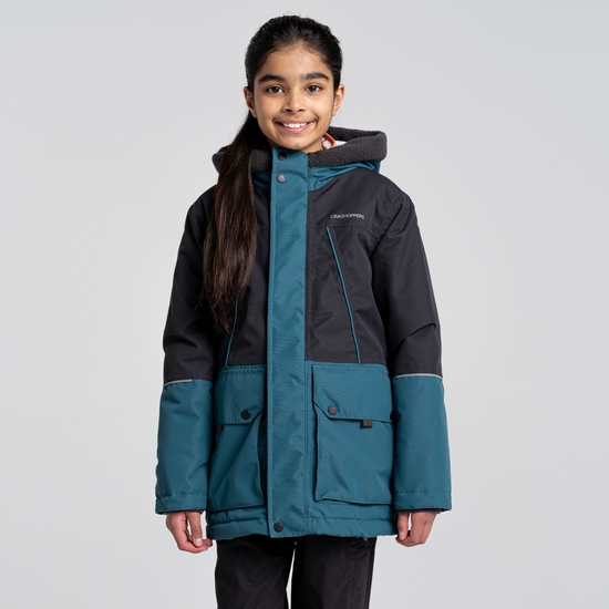Kid's Akito Insulated Jacket Black Pepper
