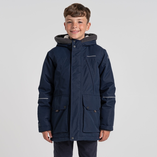 Kid's Akito Insulated Jacket Blue Navy