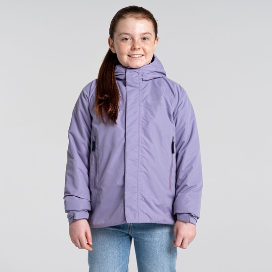 Kid's Harue Insulated Jacket Purple Haze / Blue Navy