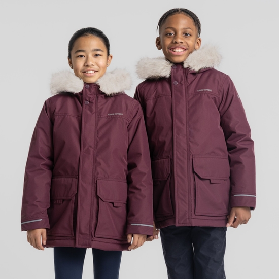 Kid's Corrib Jacket Deep Violet