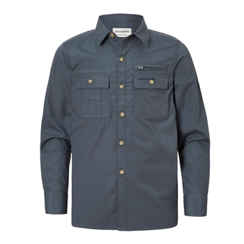 Craghoppers Boys Daintree Long Sleeve Long Sleeve Shirt