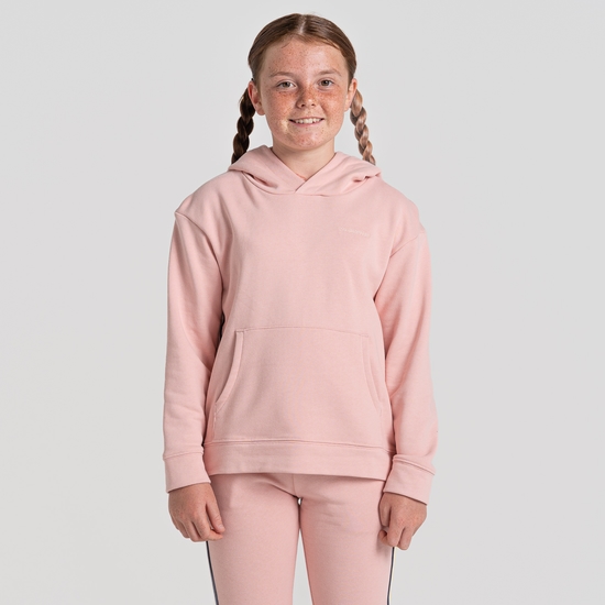 Kid's NosiLife Baylor Hooded Top Pink Clay