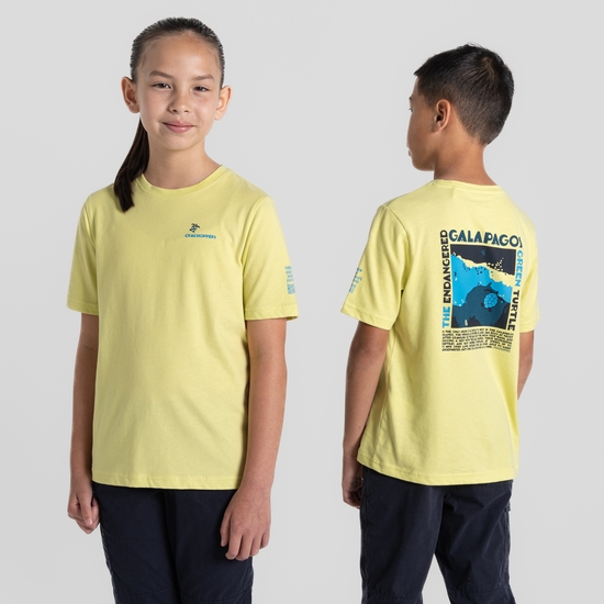 Ellis Kurzarm-T-Shirt für Kinder Key Lime