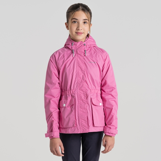 Kid's Brittany Waterproof Jacket Carnation Pink