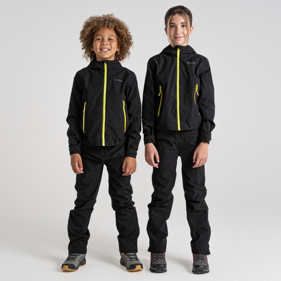 Kid's Zephyr Waterproof Suit Black