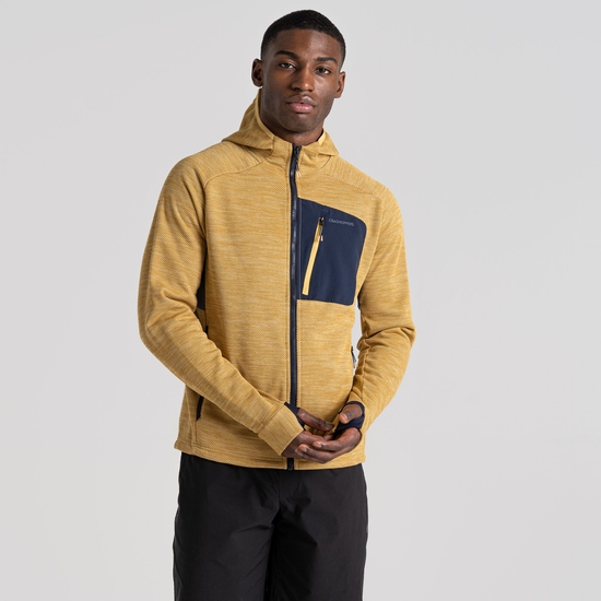 Men's Tarbert Hooded Jacket Pale Ochre