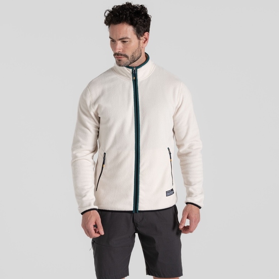 Men's CO2 Renu Full Zip Fleece Ecru