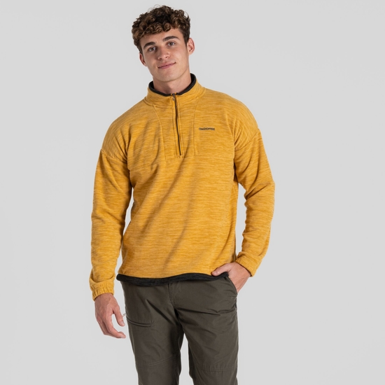 Men's Esk Half Zip Fleece Warbler Yellow